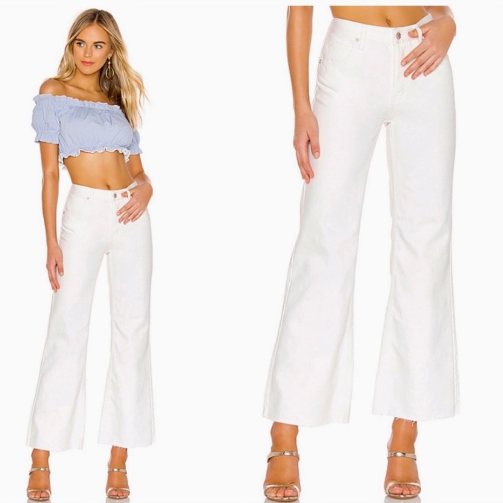NWT Free People High Rise Straight Flare Jeans
